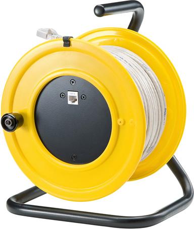 サンワサプライ KB-MKE14N 巻取り延長CAT6LANケーブル 30m[KBMKE14N] 返品種別A