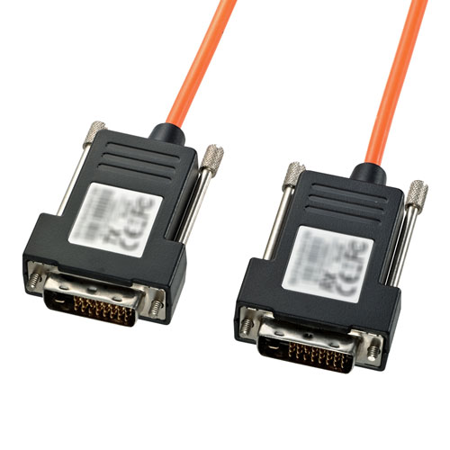 サンワサプライ KC-DVI-FB50K DVIディスプレイ用 光ファイバケーブル（シングルリンク・50m）[KCDVIFB50K] 返品種別A