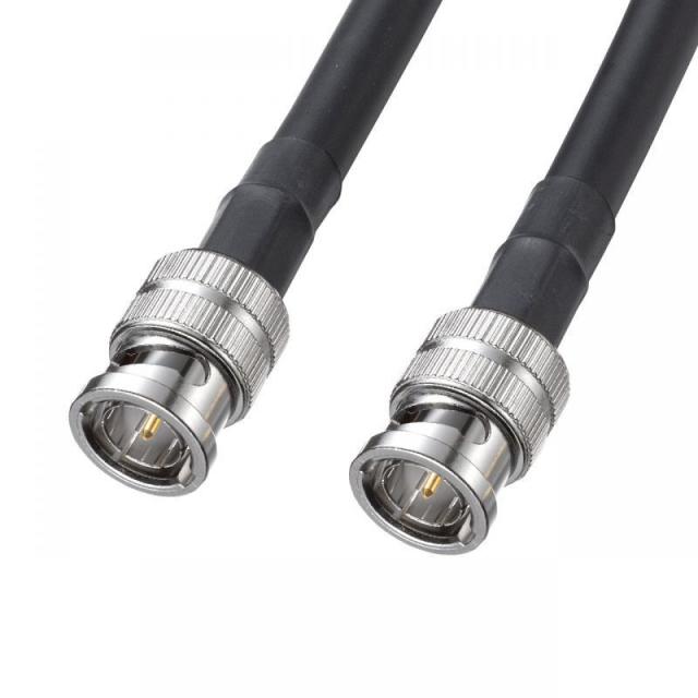 サンワサプライ KM-SDI02 SDIケーブル HD-SDI/3G-SDI対応(2m)[KMSDI02] 返品種別A