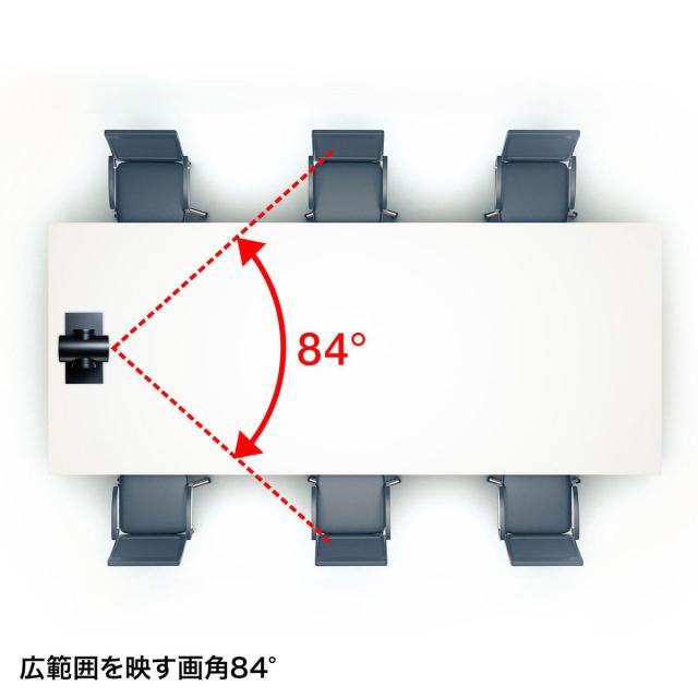 サンワサプライ CMS-V50BK 3倍ズーム搭載会議用カメラ[CMSV50BK] 返品種別B