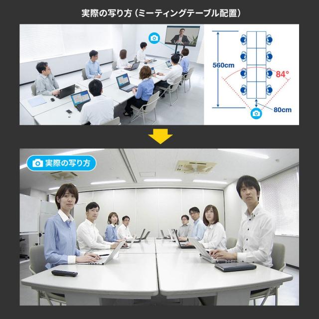 サンワサプライ CMS-V50BK 3倍ズーム搭載会議用カメラ[CMSV50BK] 返品種別B