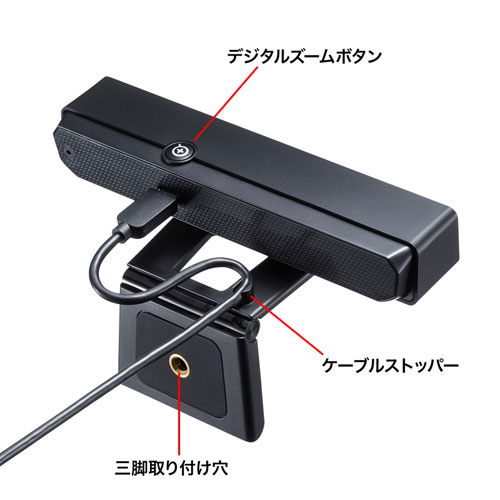 サンワサプライ CMS-V51BK 会議用ワイドレンズカメラ[CMSV51BK] 返品種別A