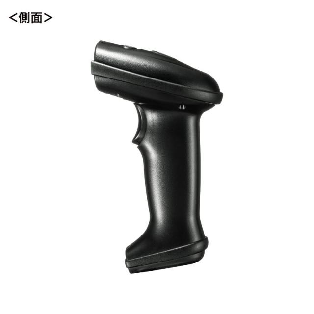 サンワサプライ BCR-WL1D1BK 2.4Gワイヤレス1次元バーコードリーダー[BCRWL1D1BK] 返品種別A