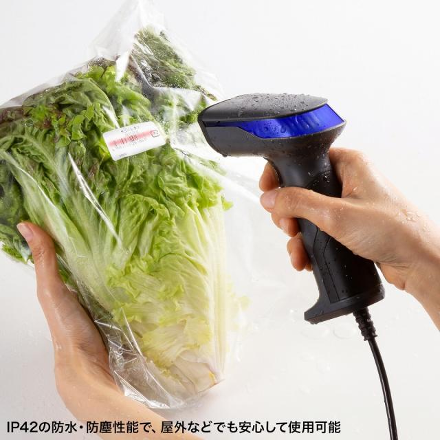 サンワサプライ BCR-2D10GY 2次元バーコードリーダー（スタンド付き・QRコード対応）[BCR2D10GY] 返品種別A