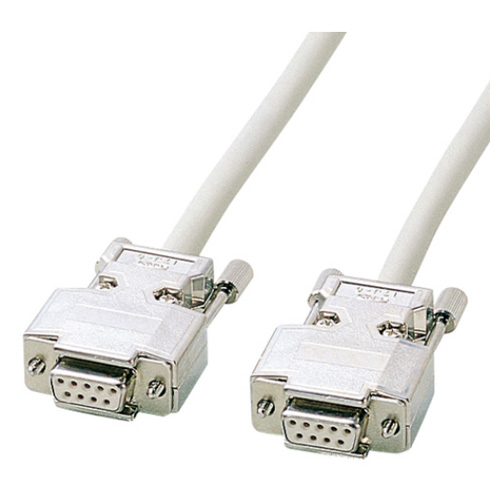 サンワサプライ KRS-403XF10N RS-232Cケーブル（クロス・10m）[KRS403XF10N] 返品種別A