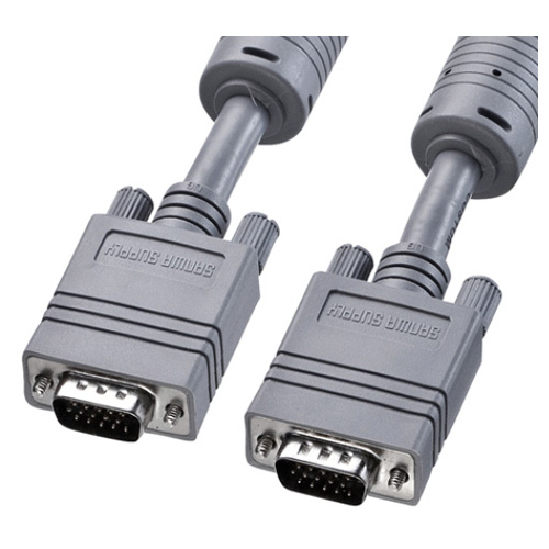 KB-D151KX5 直送 代引不可 5個セット サンワサプライ NEC対応ディスプレイケーブル アナログRGB・1．5m