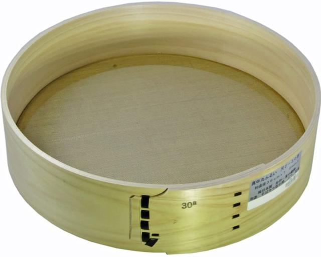 大五郎 33268 丸ふるい 36cm 真中 30目(1.0mm目)[33268ヨコムラ] 返品種別B