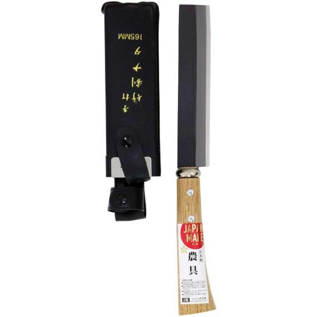 五十嵐刃物工業 34078 竹割鉈 両刃 鞘付(刃長165mm)[34078イガラシ] 返品種別B