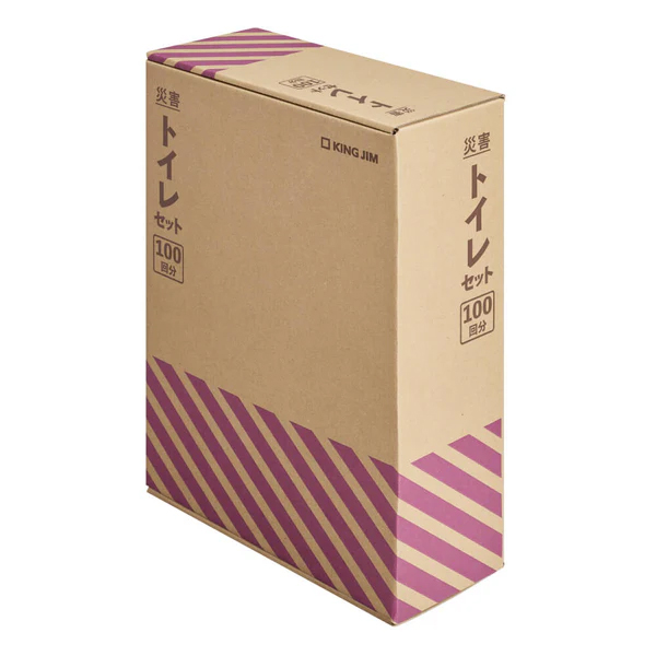 キングジム TLS-400 災害トイレセット（100回分）KINGJIM[TLS400] 返品種別A