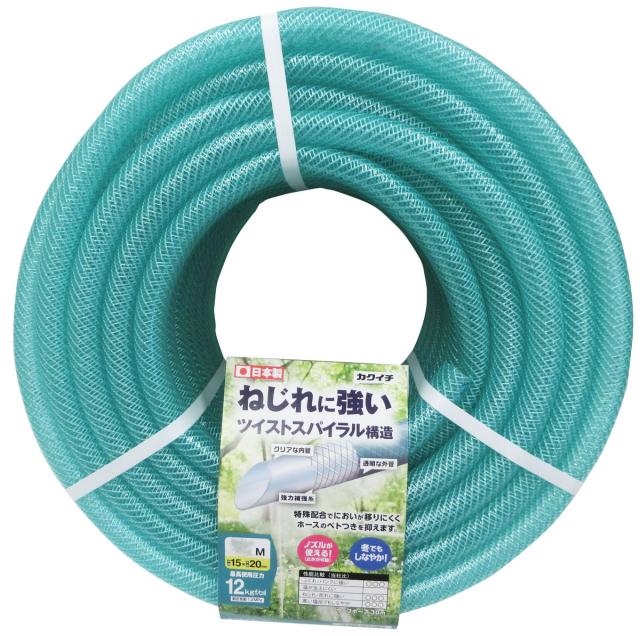 カクイチ #280429 ウェブホース 30m耐圧糸入り散水用ホース 15mm×20mm×30m[280429カクイチ] 返品種別B