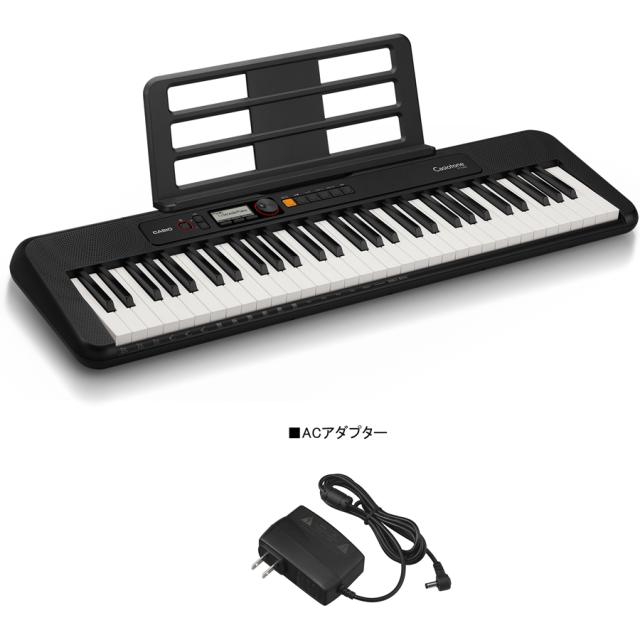 カシオ CT-S200-BK 61鍵キーボード（ブラック）CASIO Casiotone