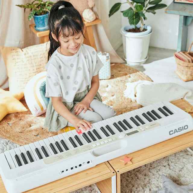 カシオ LK-325 61鍵キーボードCASIO 光ナビ[LK325] 返品種別A