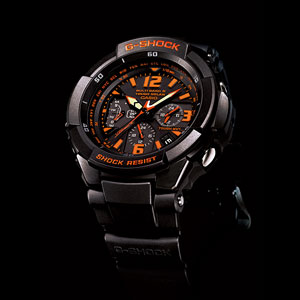 カシオ 【国内正規品】G-SHOCK（ジーショック）　MASTER OF G　GRAVITYMASTER ソーラー電波　メンズタイプ GW-3000B-1AJF返品種別A_2