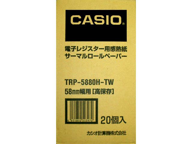 カシオ TRP5880HTW サーマル（高保存）ロールペーパー[TRP5880HTW] 返品種別A