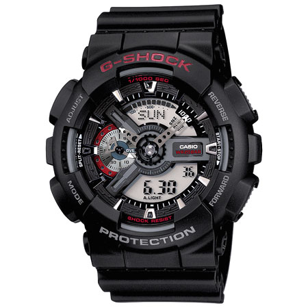 カシオ 【国内正規品】G-SHOCK（ジーショック）クオーツ　メンズタイプ GA-110-1AJF[GA1101AJF] 返品種別A