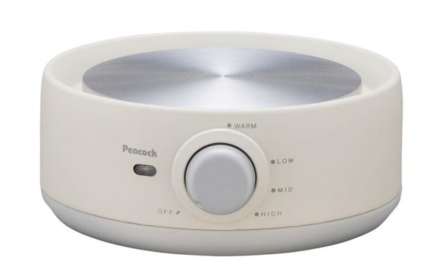 ピーコック テーブルフライヤー ホワイト WCT-90 W ピーコック WCT-90-W 電気フライヤー 1.0L ホワイトpeacock テーブル