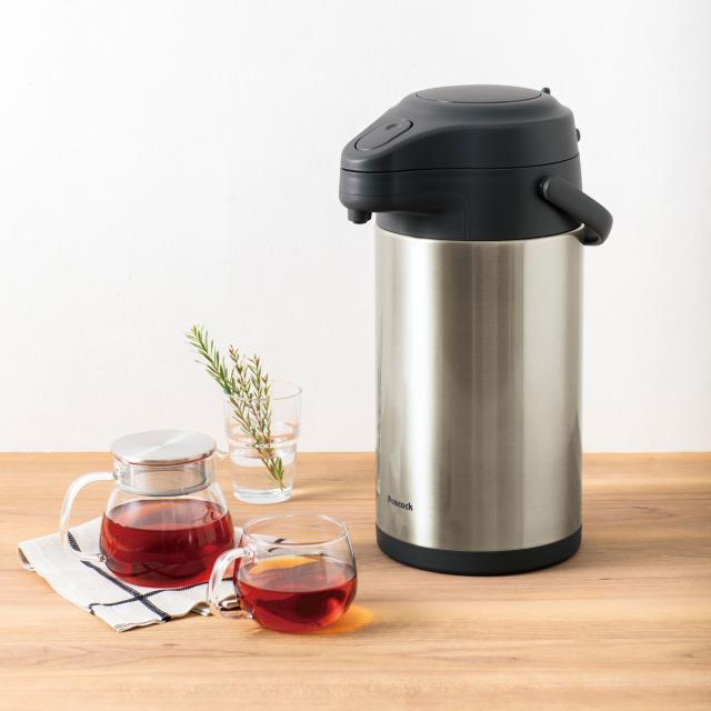 ピーコック MRS-40XA ステンレスエアーポット　4.0L　ステンレスPeacock　エアーポット[MRS40XA] 返品種別A