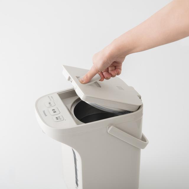 ピーコック WMR-22 電気ポット(電動給湯式)　　2.2L　アッシュホワイトPeacock　早沸きタイプ[WMR22] 返品種別A