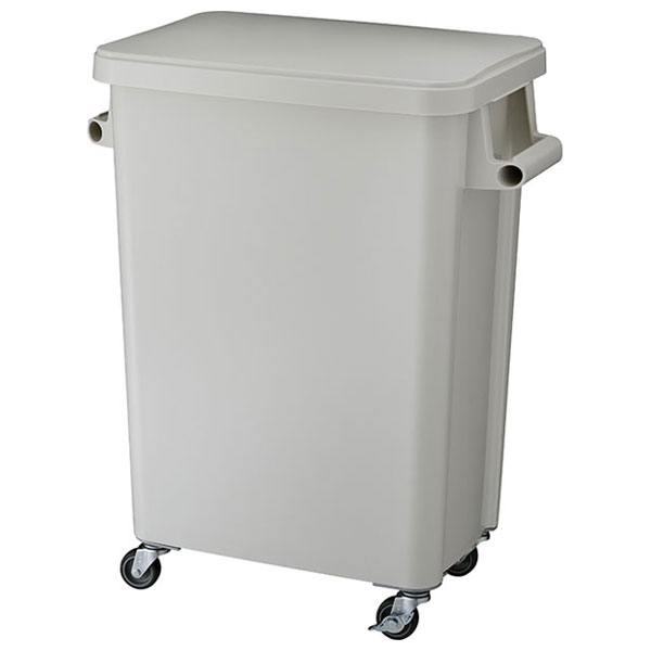 リス GGYK005 厨房用キャスターペール70L（グレー）[GGYK005] 返品種別A