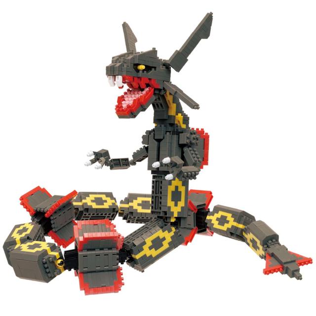 カワダ 【再生産】nanoblock（ナノブロック)ポケットモンスター 黒いレックウザ エクストリームDX 【NBPM_104】ナノブロック 返品種別B