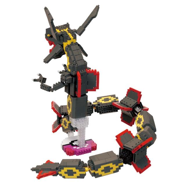 カワダ 【再生産】nanoblock（ナノブロック)ポケットモンスター 黒いレックウザ エクストリームDX 【NBPM_104】ナノブロック 返品種別B_1