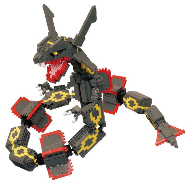 カワダ 【再生産】nanoblock（ナノブロック)ポケットモンスター 黒いレックウザ エクストリームDX 【NBPM_104】ナノブロック 返品種別B_3