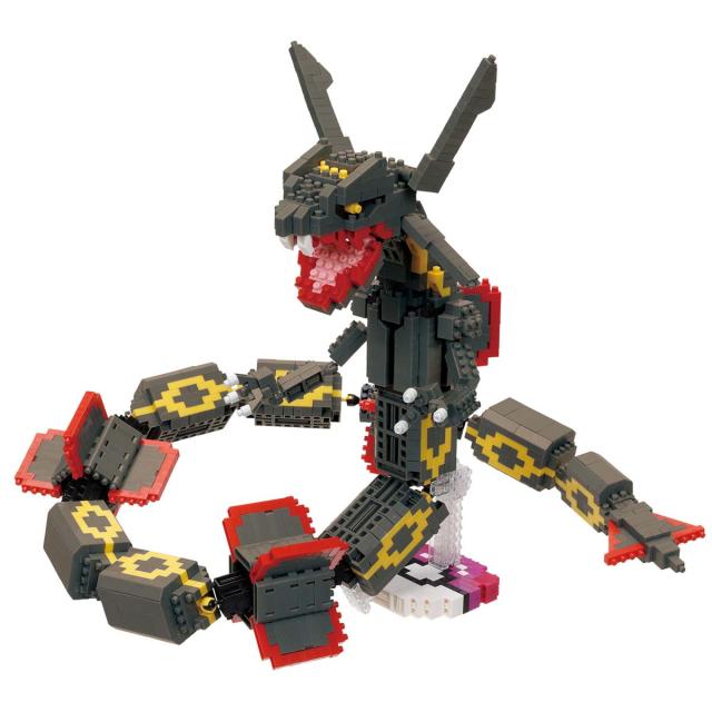 カワダ 【再生産】nanoblock（ナノブロック)ポケットモンスター 黒いレックウザ エクストリームDX 【NBPM_104】ナノブロック 返品種別B_4