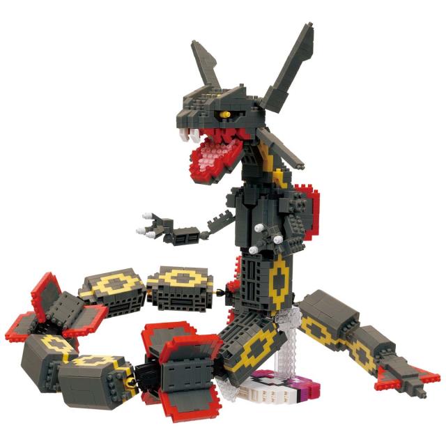 カワダ 【再生産】nanoblock（ナノブロック)ポケットモンスター 黒いレックウザ エクストリームDX 【NBPM_104】ナノブロック 返品種別B_5