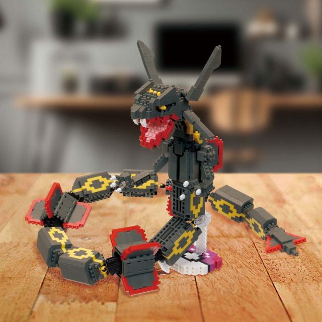 カワダ 【再生産】nanoblock（ナノブロック)ポケットモンスター 黒いレックウザ エクストリームDX 【NBPM_104】ナノブロック 返品種別B_6