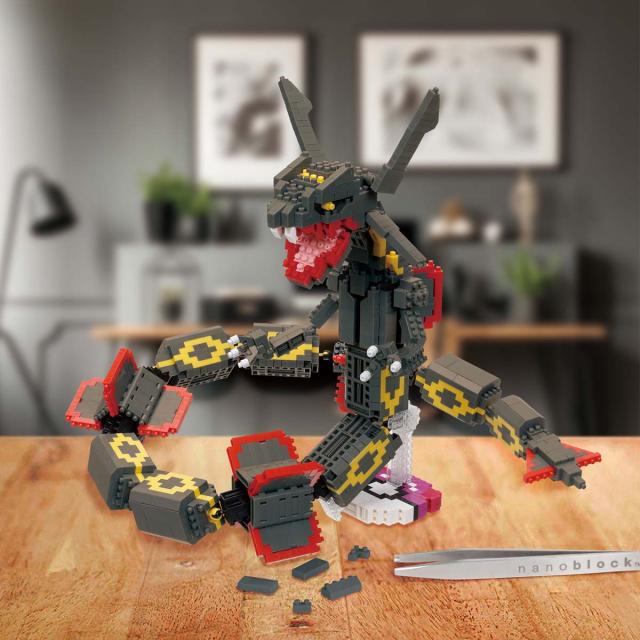 カワダ 【再生産】nanoblock（ナノブロック)ポケットモンスター 黒いレックウザ エクストリームDX 【NBPM_104】ナノブロック 返品種別B_7