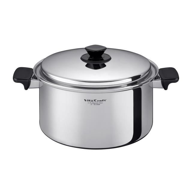 ビタクラフト 5588(ビタクラフト) 【IH対応】両手鍋（7.5L）ビタクラフト Vシリーズ 両手鍋 7.5L[5588ビタクラフト] 返品種別A