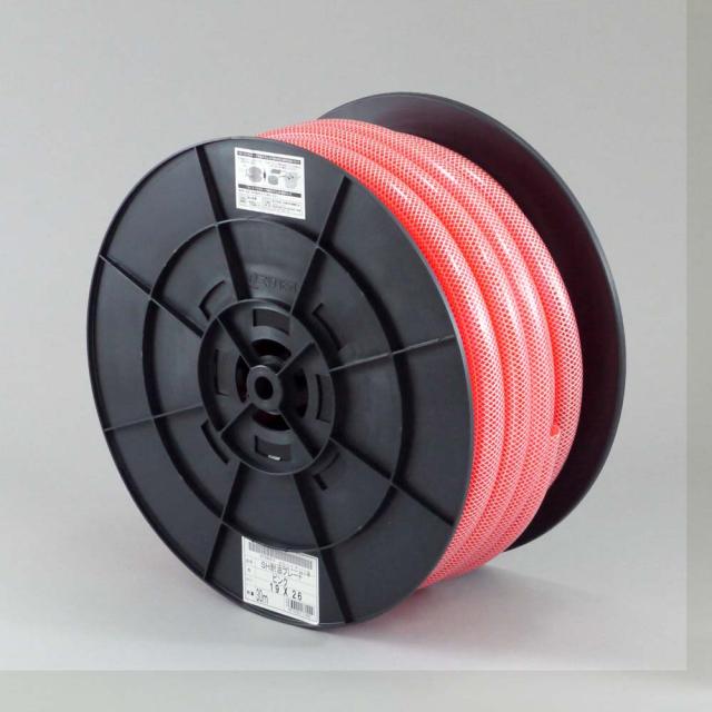 三洋化成 TB-1926H30P SH耐油ブレードホース 19×26ドラム 30m (ピンク)[TB1926H30P] 返品種別B