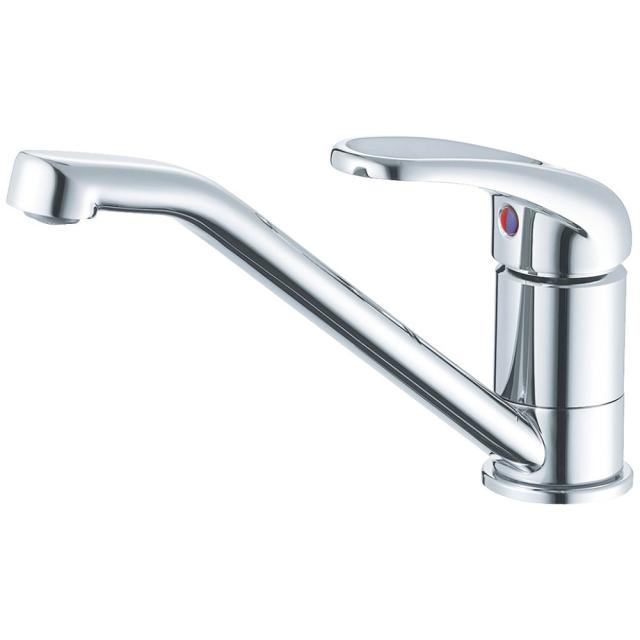 SANEI K87111EJV-S-13 台付き1穴 シングル混合栓（キッチン用）【水栓】SANEI[K87111EJVS13] 返品種別B