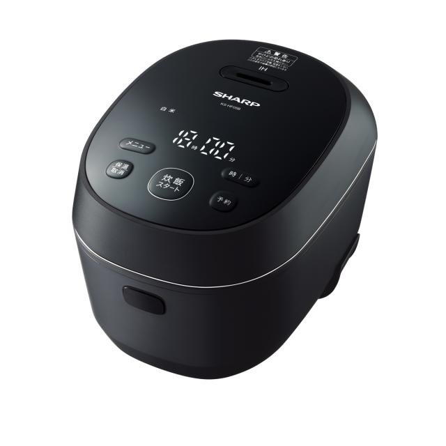 シャープ KS-HF05B-B IH炊飯ジャー（3合炊き）　ブラック系SHARP　PLAINLY(プレーンリー)[KSHF05BB] 返品種別A