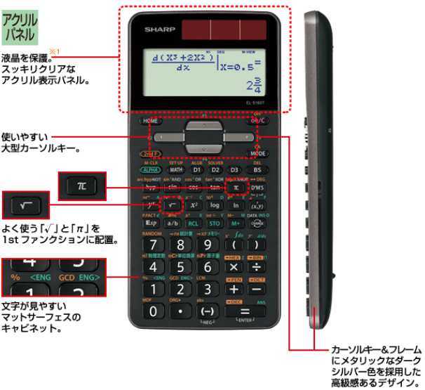 シャープ EL-5160TX プログラマブル関数電卓　710関数エキスパートモデル[EL5160TX] 返品種別A｜au PAY マーケット