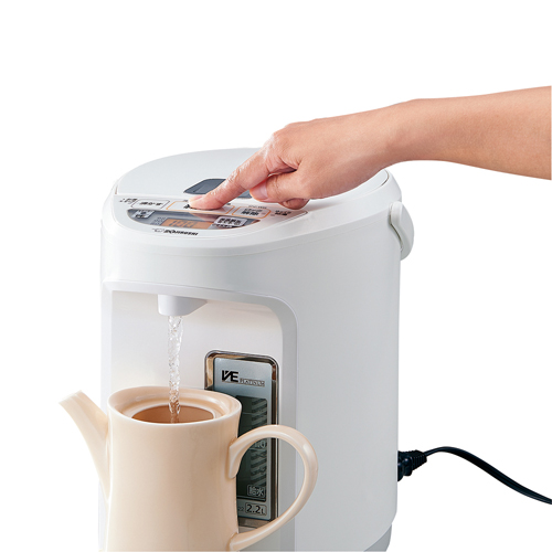 象印 CV-WB22-WA マイコン沸とうVE電気まほうびん　2.2L　ホワイトZOJIRUSHI　優湯生（ゆうとうせい）[CVWB22WA] 返品種別A