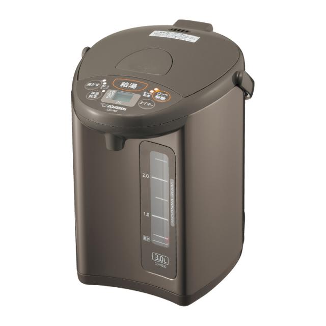 象印 CD-WZ30-TM マイコン沸とう電動ポット　3.0L　メタリックブラウンZOJIRUSHI[CDWZ30TM] 返品種別A