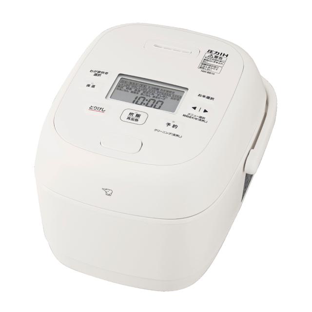 象印 NW-BB10-WA 圧力IH炊飯ジャー（5.5合炊き）　　ホワイトZOJIRUSHI　極め炊き[NWBB10WA] 返品種別A