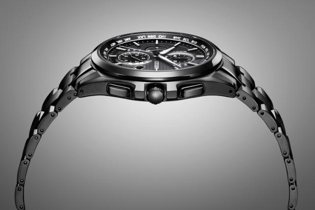 シチズン 【国内正規品】アテッサ　ダイレクトフライト Black Titanium エコ・ドライブ電波　メンズタイプ AT8044-56E返品種別A_5