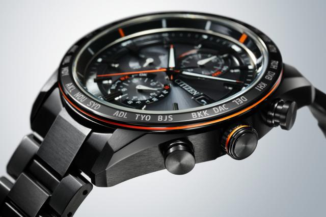 シチズン 【国内正規品】アテッサ　ダイレクトフライト　ACT Line Black Titanium Series AT8185-62E返品種別A_6
