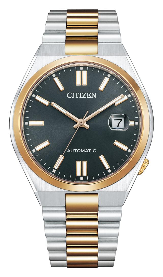 シチズン 【国内正規品】シチズンコレクション　TSUYOSA自動巻き（手巻きつき）　メンズタイプ NJ0154-80H[NJ015480H] 返品種別A