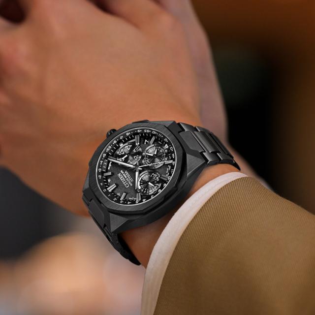 シチズン 【国内正規品】アテッサ　ダブルダイレクトフライト　Act Line　Black Titanium CC4105-69E返品種別A_8