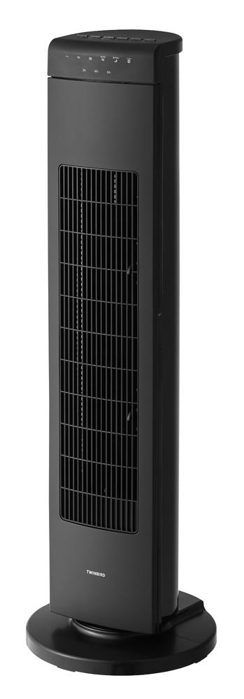 ツインバードタワーファン ブラック EF-D914B 1台 【北海道・沖縄