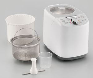 ツインバード MR-E751W コンパクト精米器(1〜5合用) ホワイト ツインバード MR-E751W コンパクト精米器(1〜5合用) ホワイト
