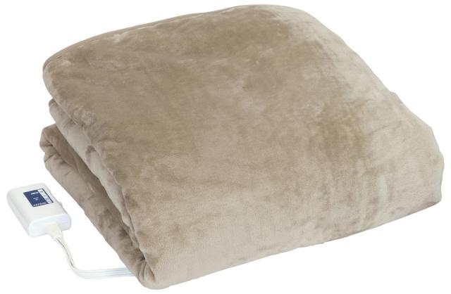 ゼピール DM-Y10FKSN-CN 電気毛布（掛敷タイプ・188×130cm シャンパン）【暖房器具】ZEPEAL[DMY10FKSNCN] 返品種別A