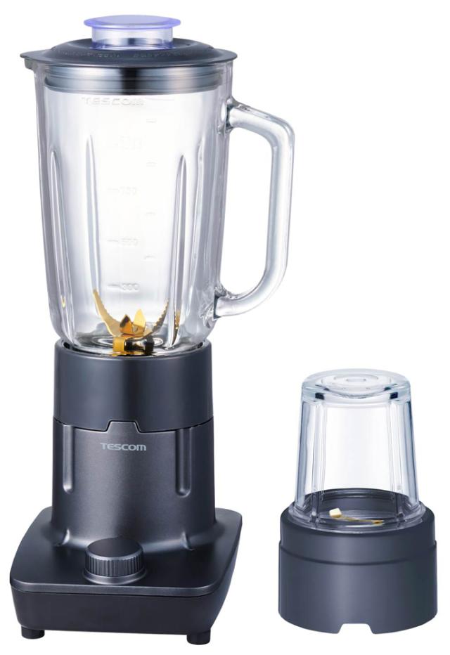 テスコム TMX55A-H ミルつきガラスミキサー  グレー[TMX55AH] 返品種別A