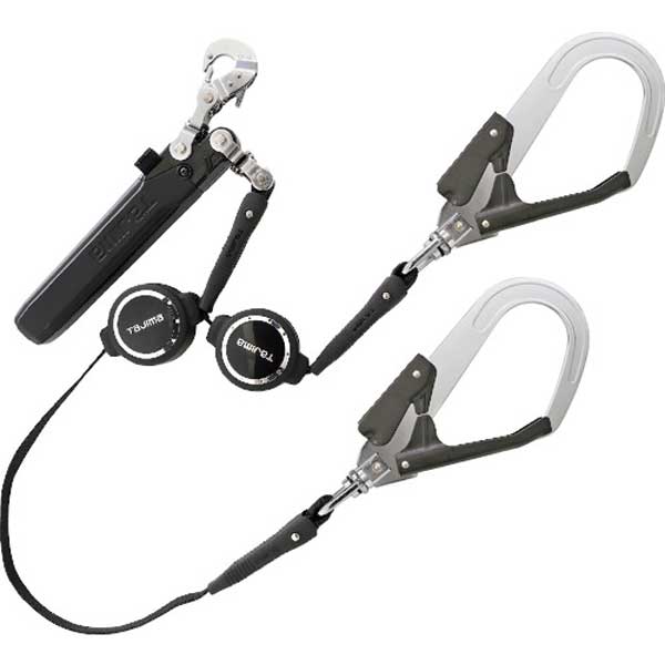 TJMデザイン A1ER150-WL2 ハーネス用ランヤード ER150 ダブルL2Tajima[A1ER150WL2] 返品種別B