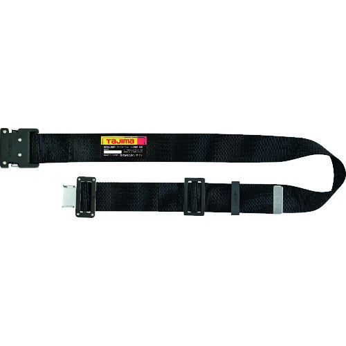 TJMデザイン BWBL145-BK 胴ベルト アルミワンタッチ黒バックル 黒 Lサイズタジマ[BWBL145BK] 返品種別B 4,548円