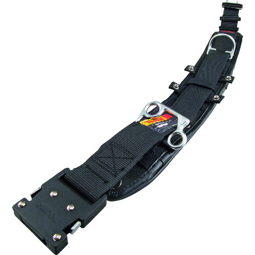 TJMデザイン ワークポジショニング用胴当てベルトカーブ　アルミワンタッチバックル黒　Sサイズ TJMデザイン WCXD1-WBCS返品種別B