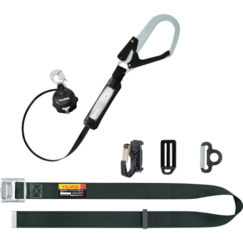 TJMデザイン B1SLVR-L1BK 胴ベルト用 VR150 L1 スチールベルト（Lセット）[B1SLVRL1BK] 返品種別B